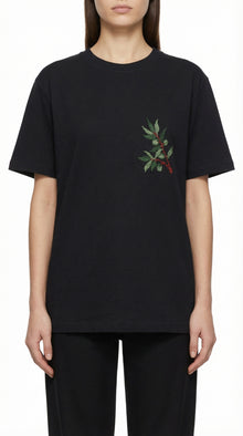 Black Olive Tatreez T-shirt