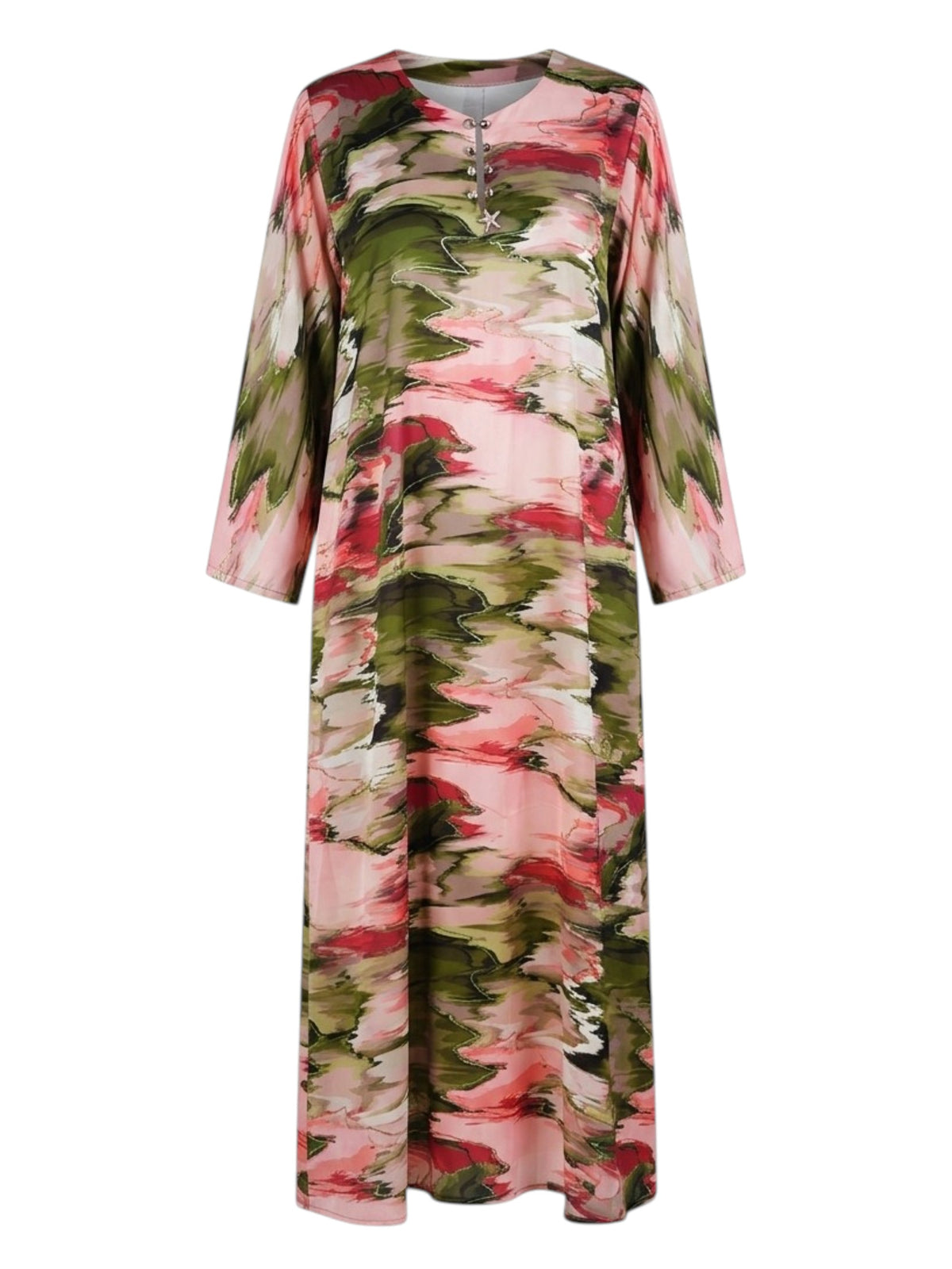 Blossom Garden Silk Dress