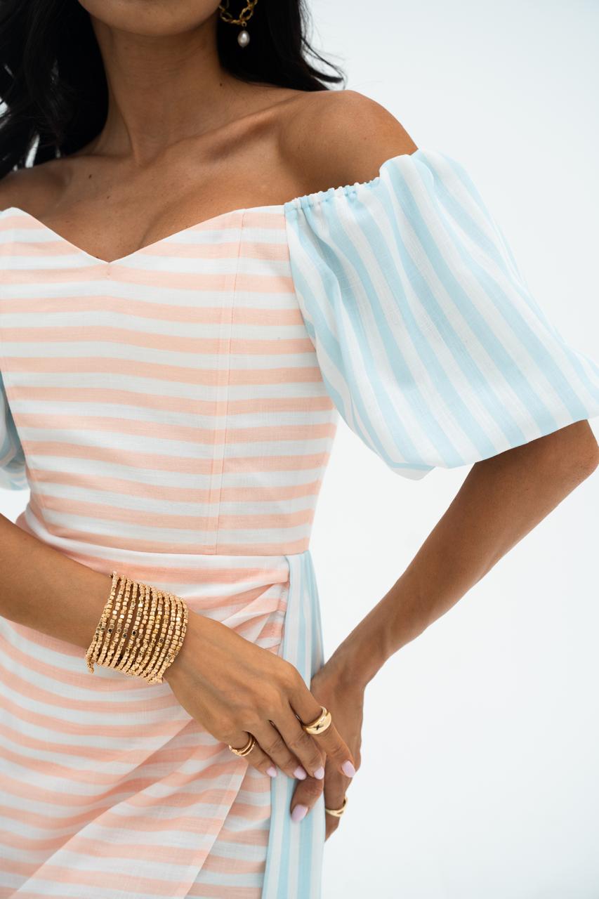 Close-up shot of the Azelia dress 
