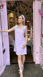 Dolce Gingham Rosa Sleep Dress (Short)