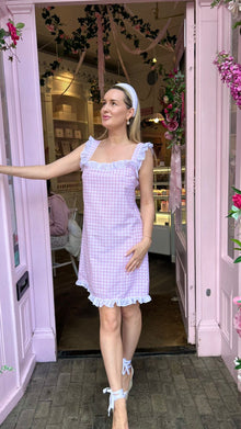 Dolce Gingham Rosa Sleep Dress (Short)