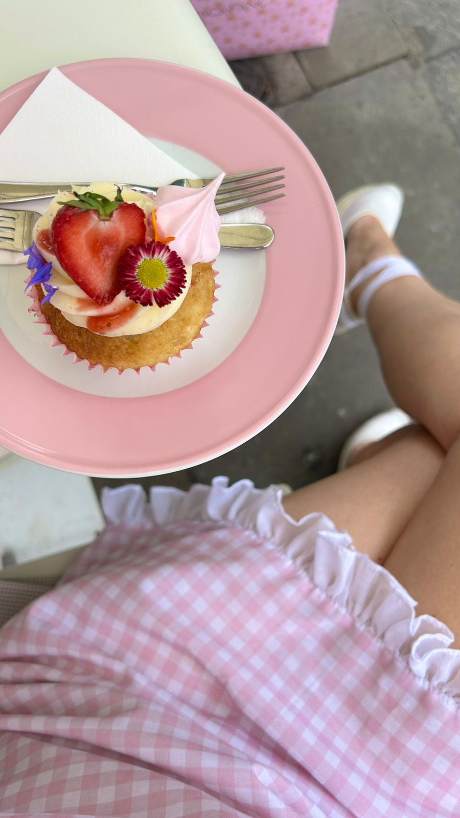 Dolce Gingham Rosa Sleep Dress (Short)
