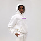 The Cupid White Matching Hoodie and Sweatpants set
