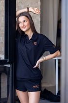 Classic Woman Black Shorts