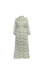 Mahaba Graceful Draped Sleeve Maxi Dress