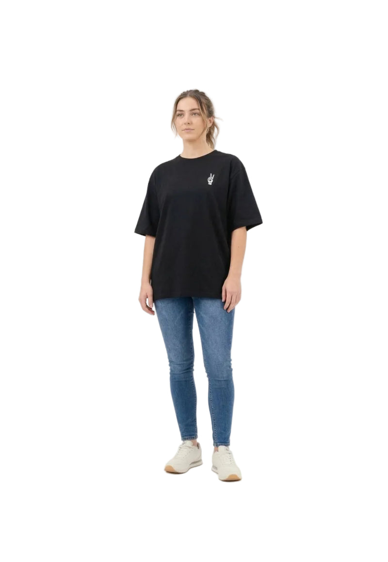 Resilience Black Oversized T-Shirt