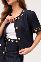 Muse Denim Short Sleeve Jacket