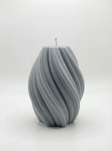 Large Twirl Candle