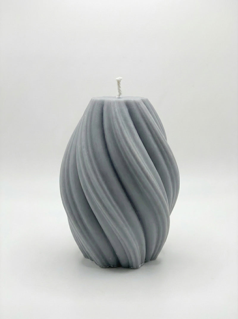 Large Twirl Candle
