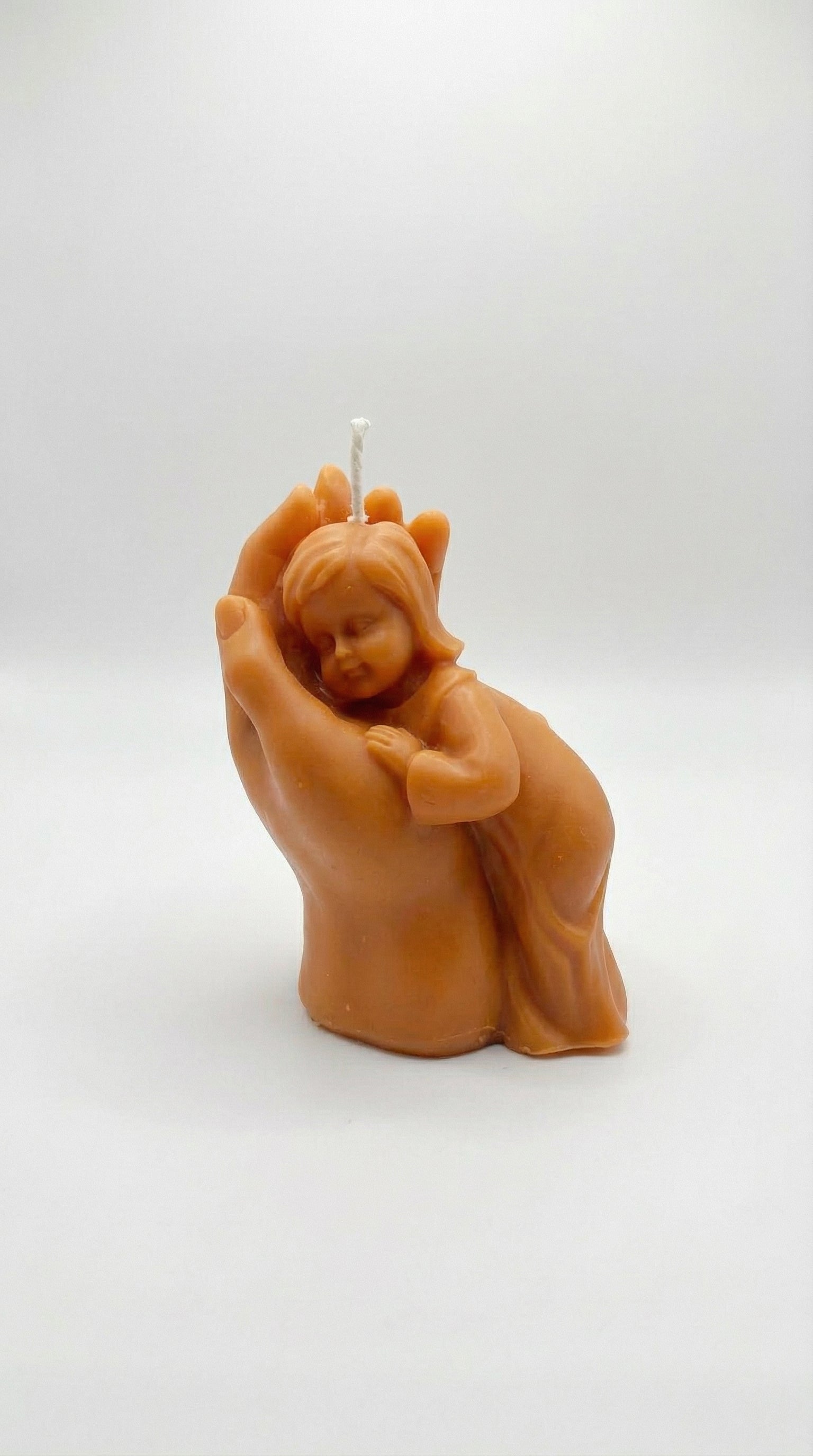 Mother Hand Candle