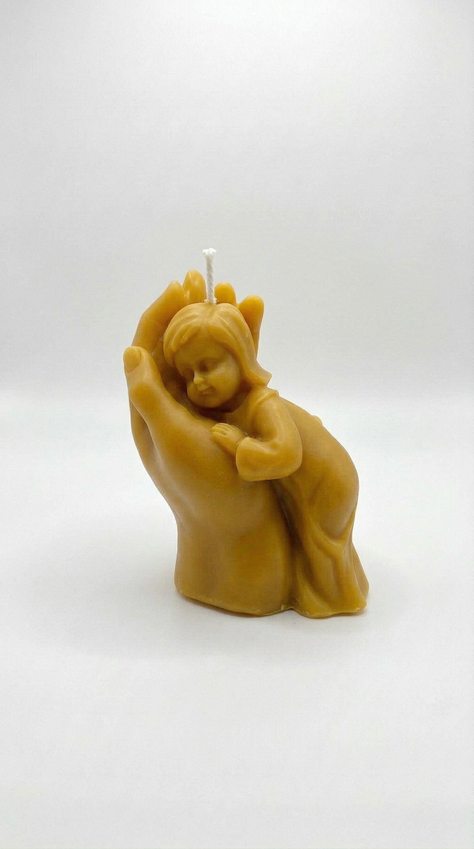 Mother Hand Candle