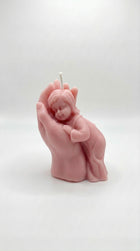 Mother Hand Candle