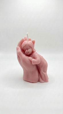 Mother Hand Candle
