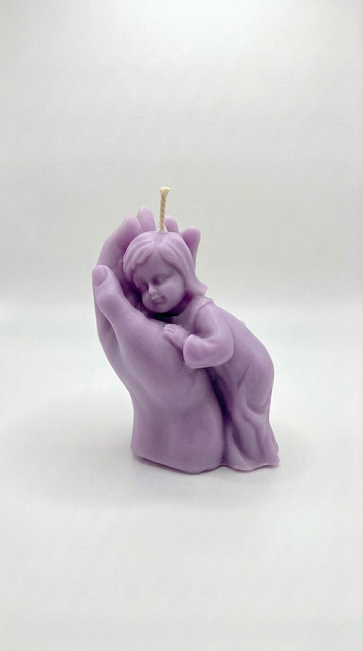 Mother Hand Candle