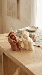 Mother Hand Candle