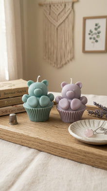 Cup Bear Candle