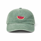 Watan Cap in Stone Washed Green