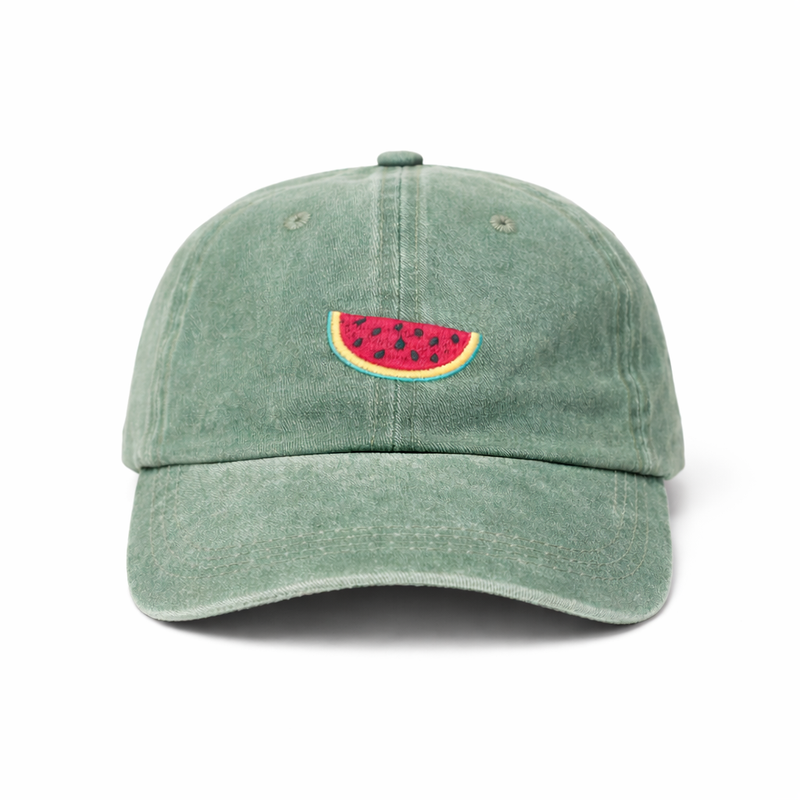 Watan Cap in Stone Washed Green
