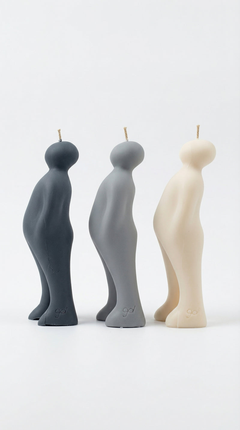 Sculptural Body Candle
