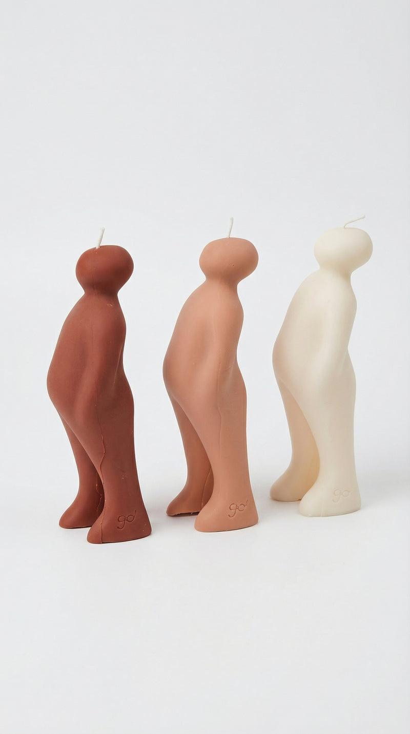 Sculptural Body Candle