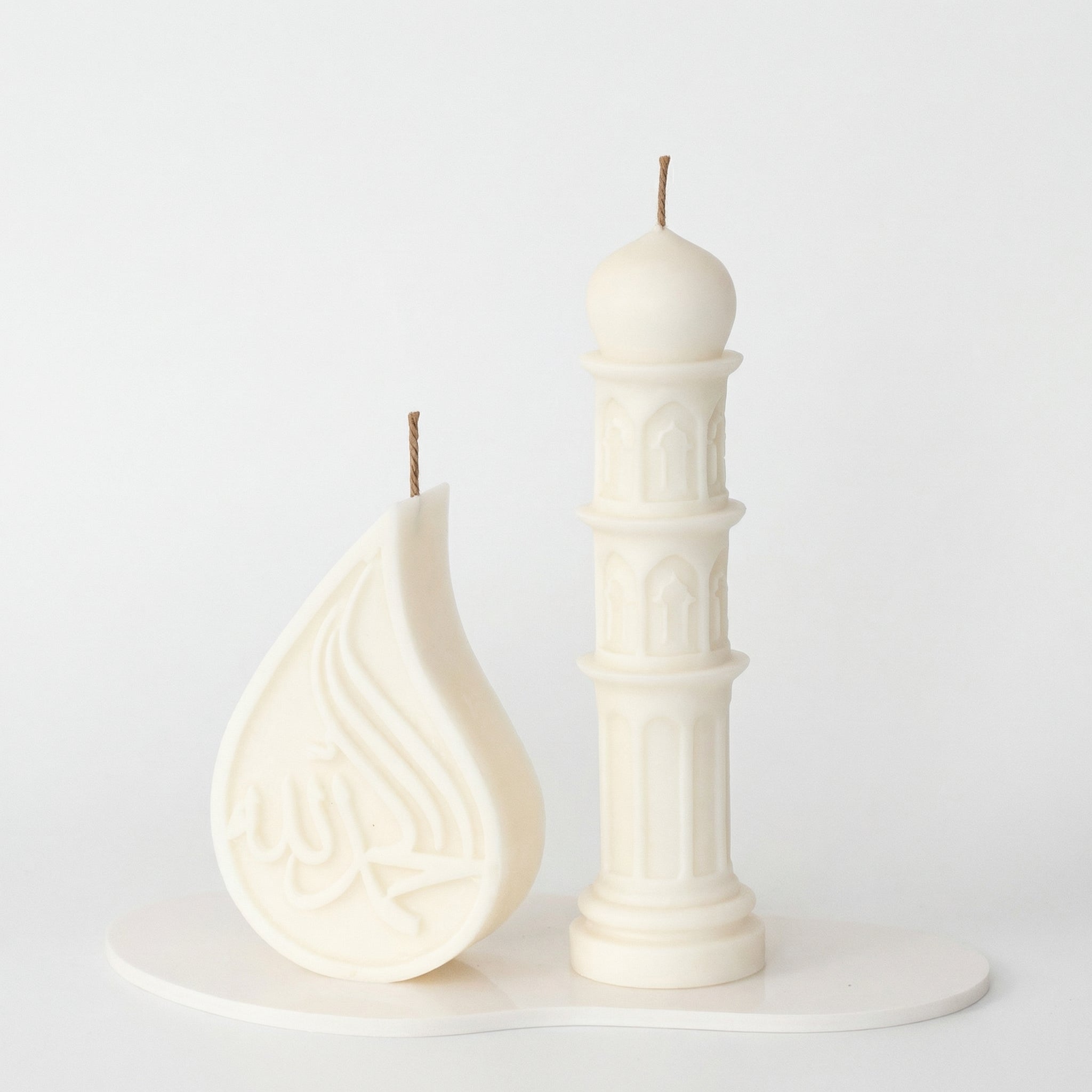 Drift Candle Ramadan Set with Plexi Plate