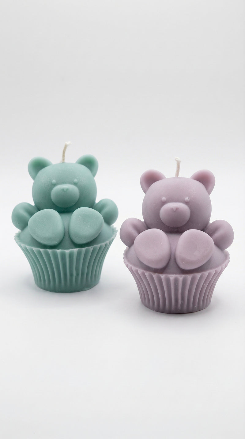 Cup Bear Candle
