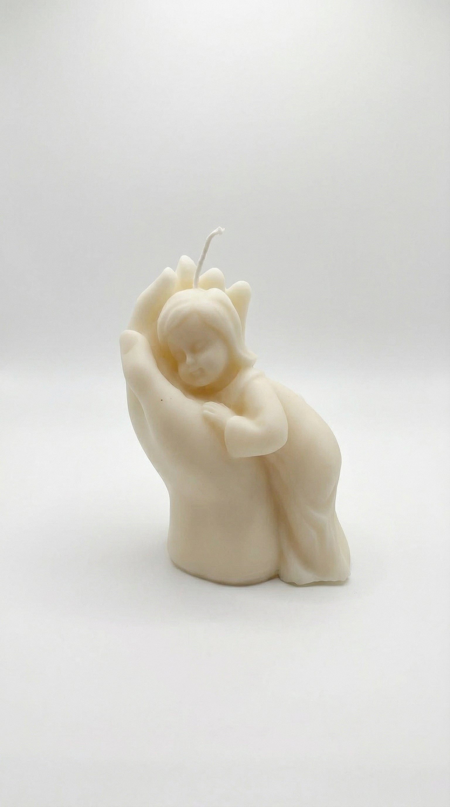 Mother Hand Candle