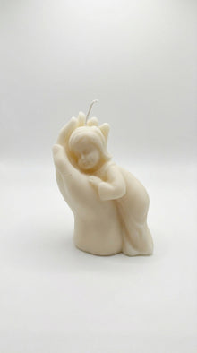 Mother Hand Candle