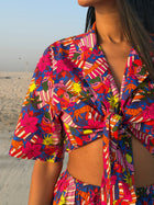 EOS Summer Jungle Kimono Crop Top - 