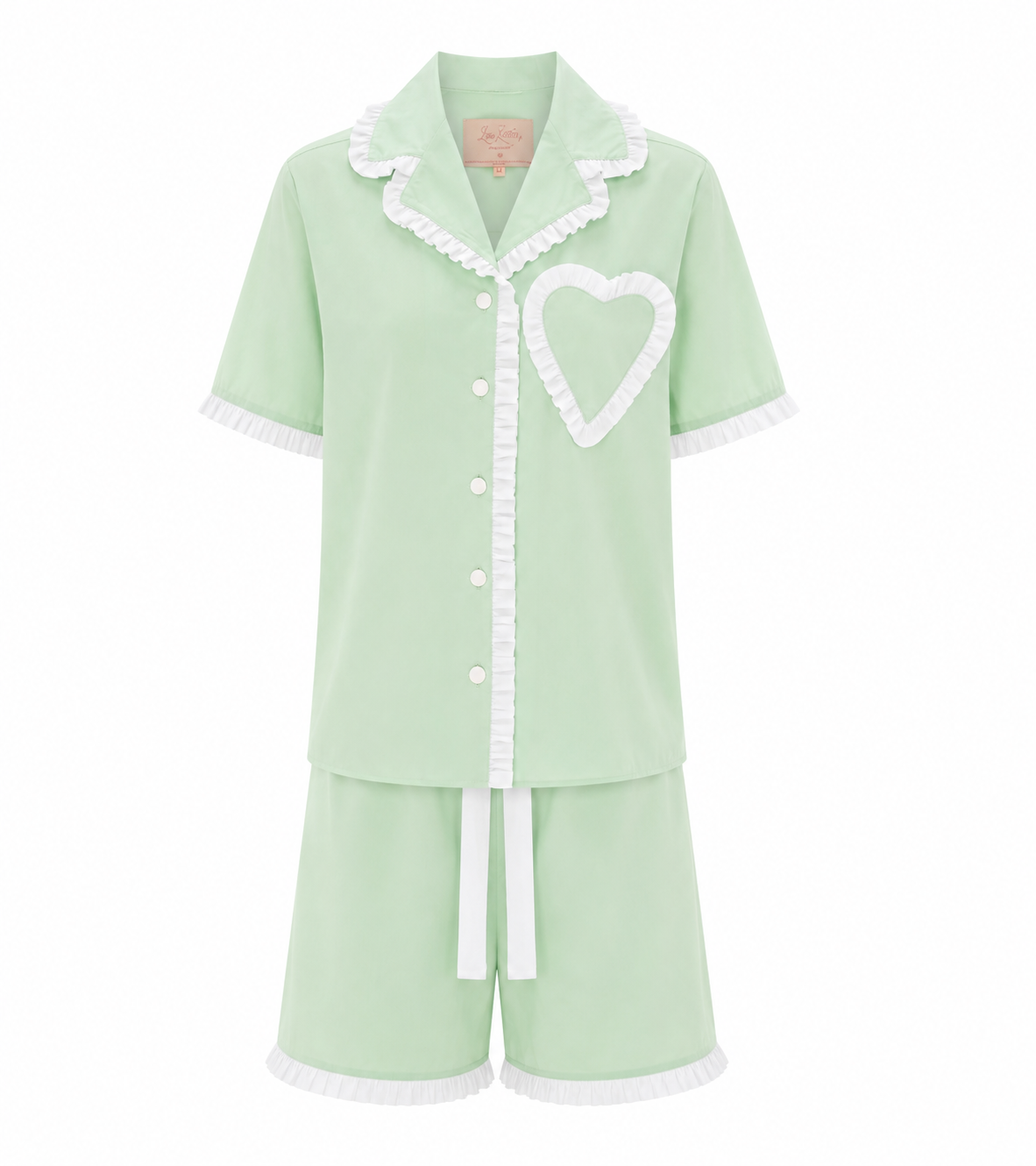 Dolce Pistachio Short Pyjama Set