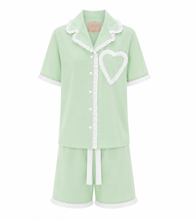 Dolce Pistachio Short Pyjama Set