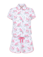 Layla Blue Short Pyjama Set