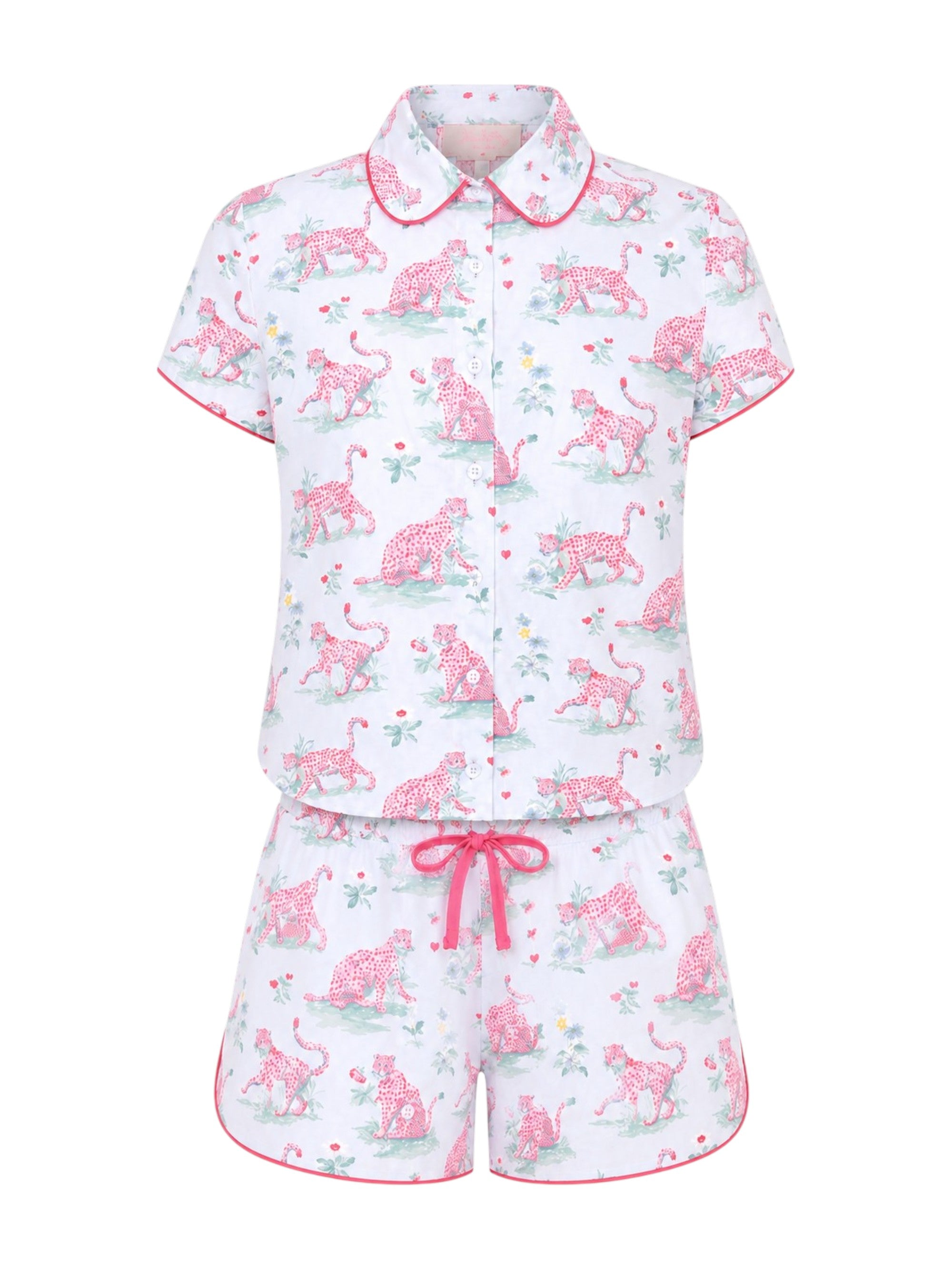 Layla Blue Short Pyjama Set