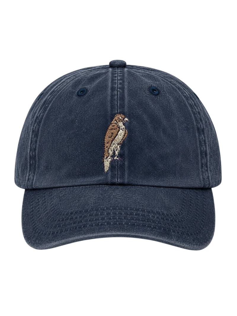 Proud of the Emirates Falcon Cap – Stone Washed Navy Edition