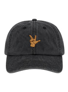 Win Victory Love Cap - Stone washed Black edition