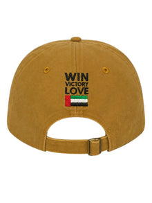 Win Victory Love Cap - Mustard