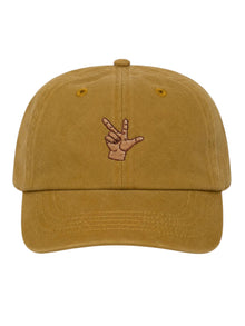 Win Victory Love Cap - Mustard