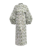 Mahaba Balloon-Sleeves Maxi Dress