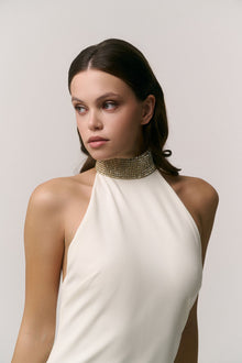 Off-White Maxi Dress