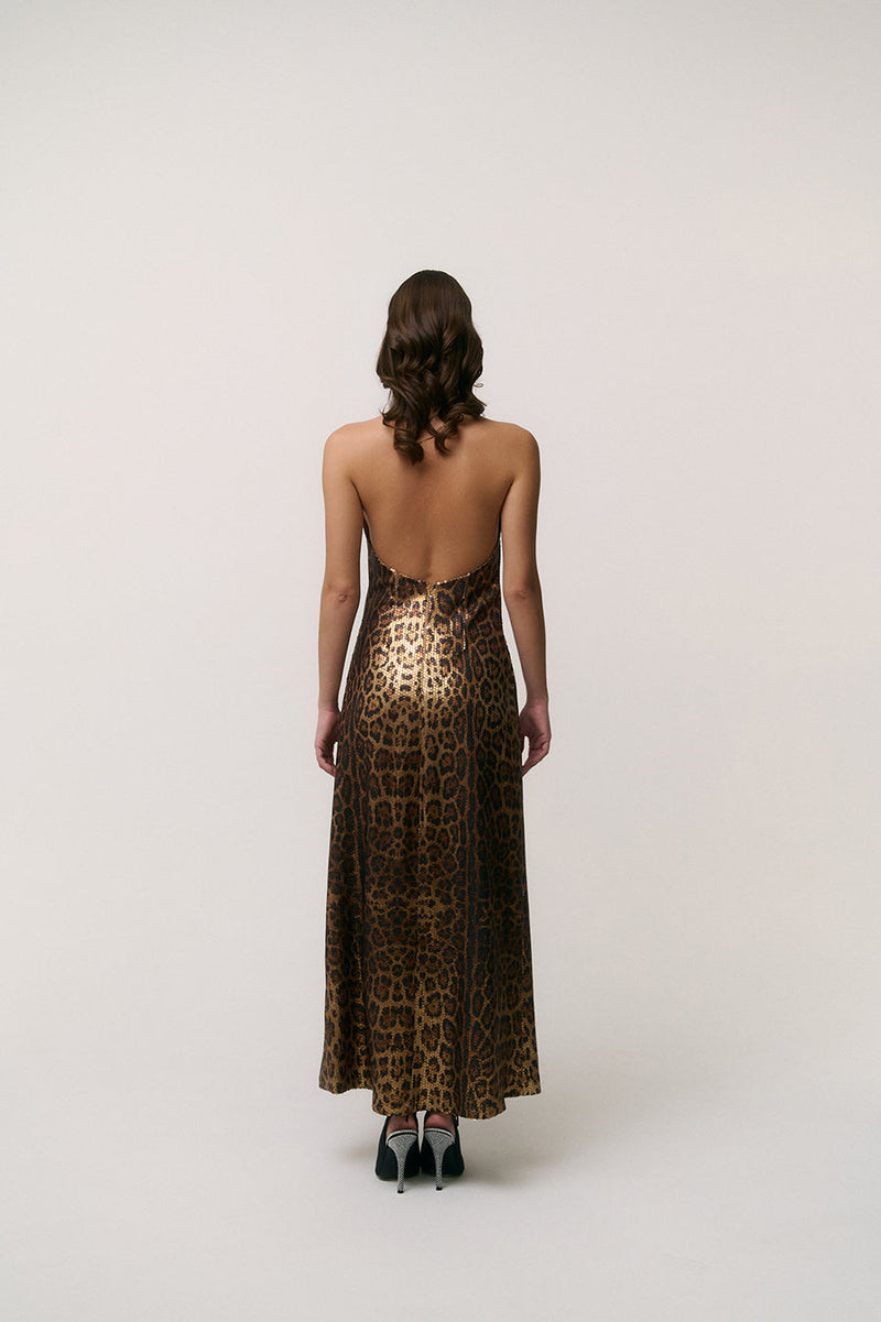 Leopard Maxi Dress