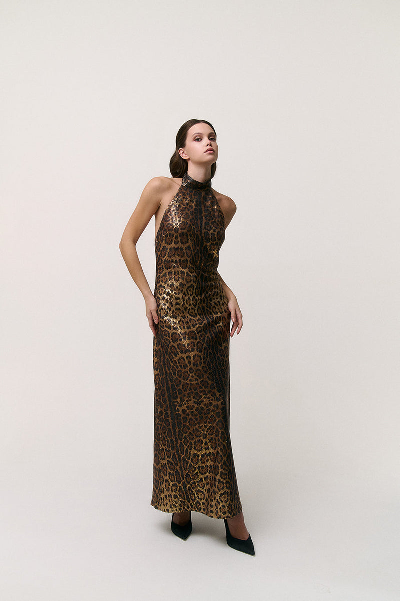 Leopard Maxi Dress