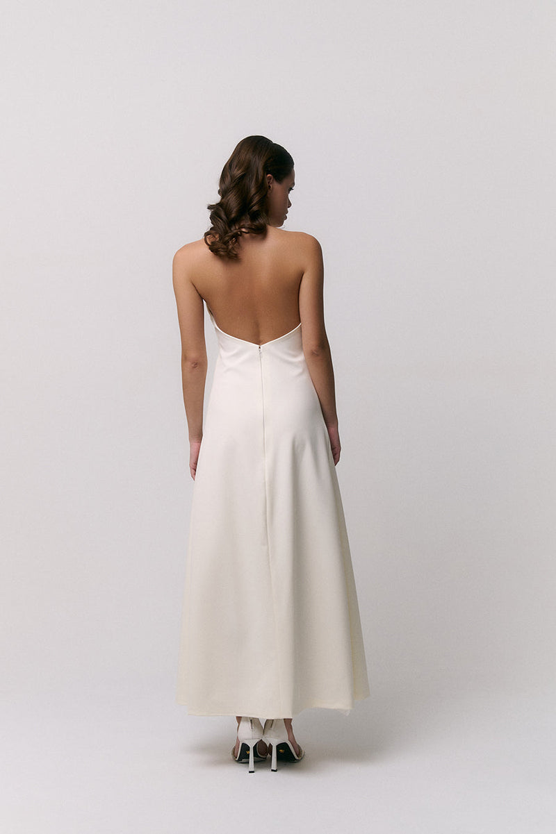 Off-White Maxi Dress