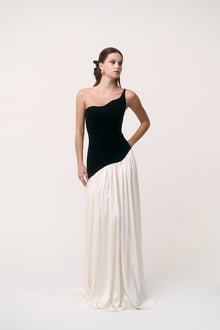 Black and White Maxi Dress