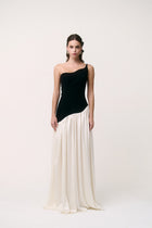 Black and White Maxi Dress