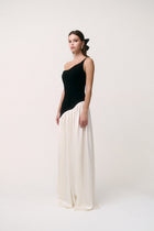 Black and White Maxi Dress