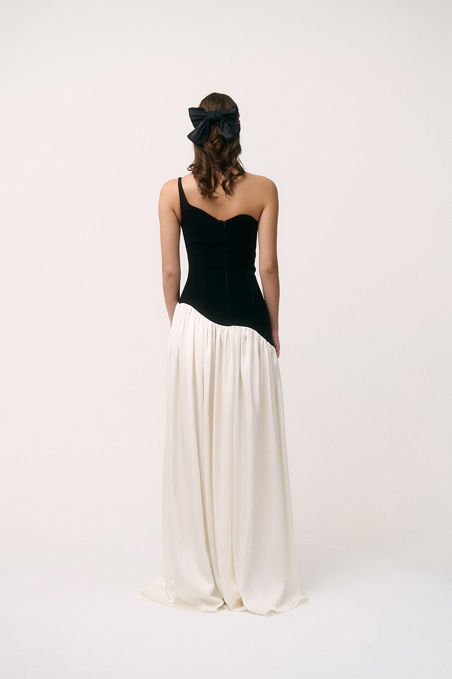 Black and White Maxi Dress