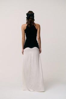 Black and White Maxi Dress