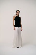 Black and White Maxi Dress