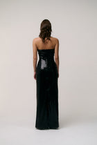 Halter Neck Black Dress