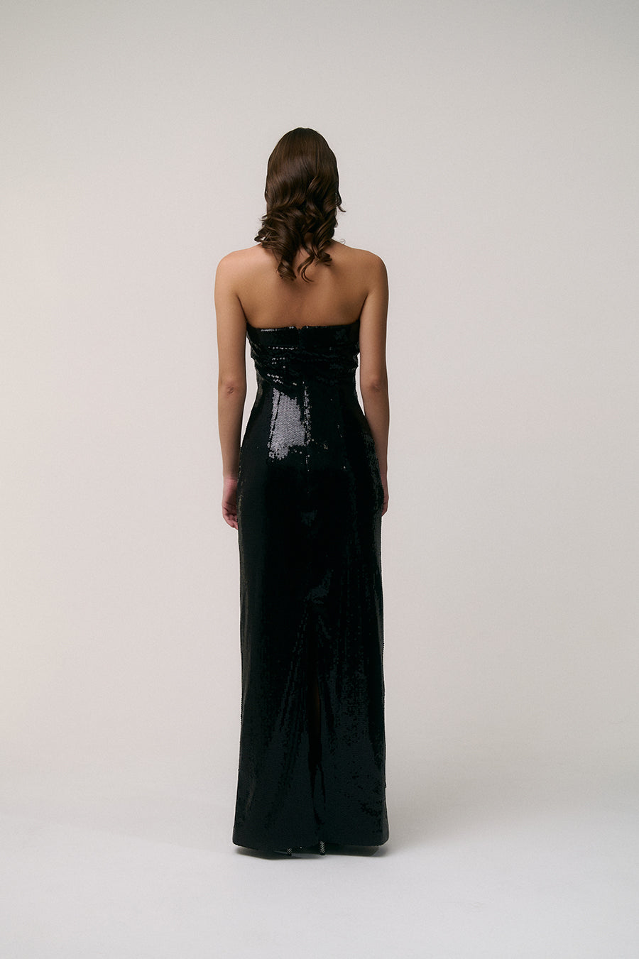 Halter Neck Black Dress